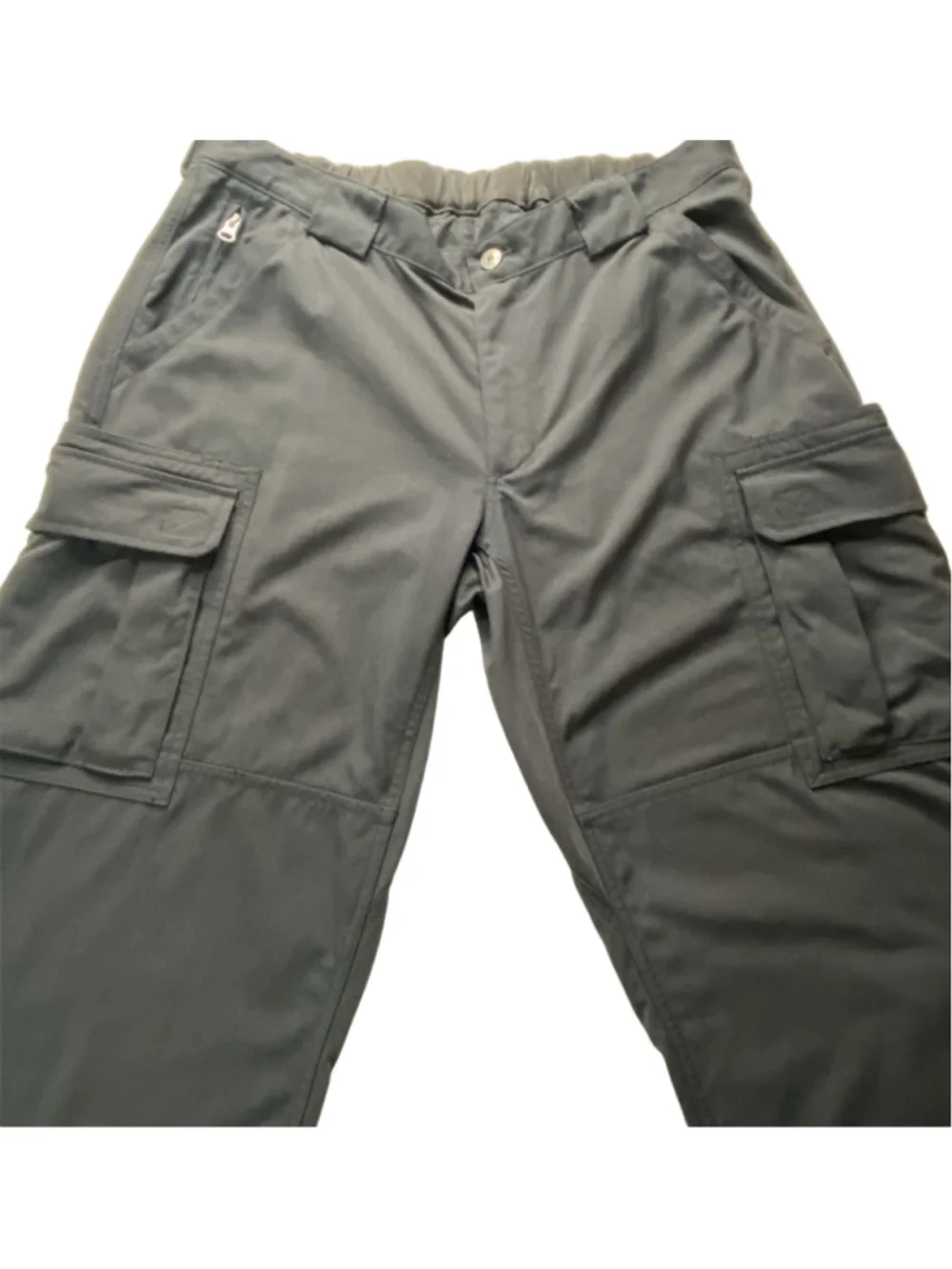 Duluth Trading Dry on the Fly Cargo Pants Mens Lx32 Black Nylon Hiking UPF